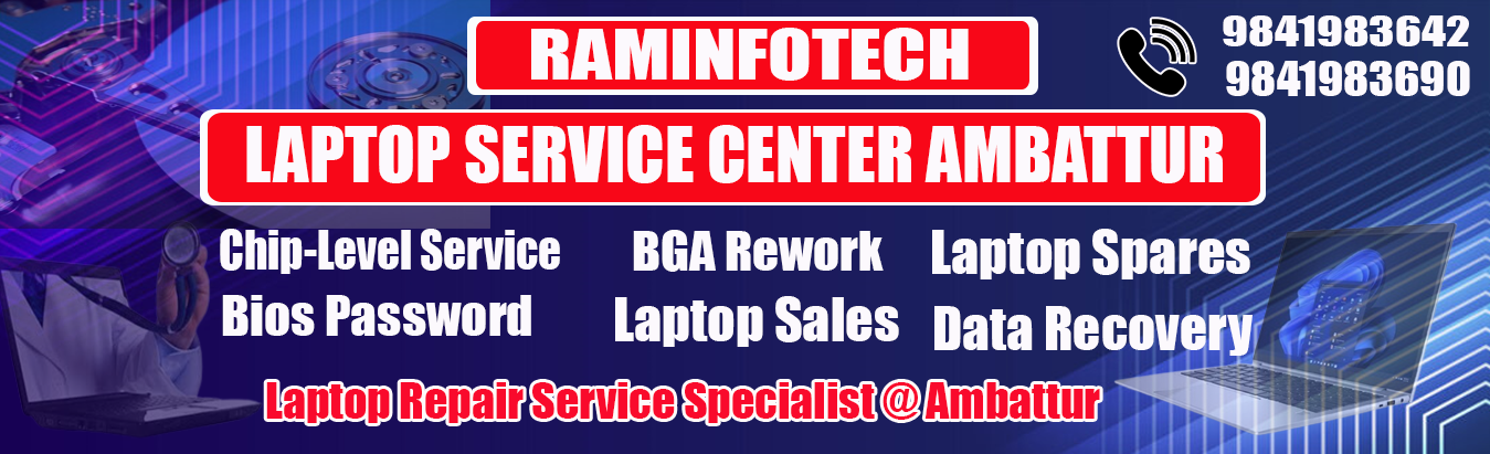 laptop service center ambattur